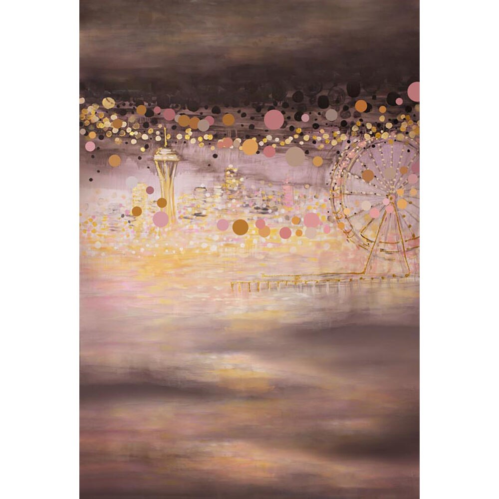 ׿    5x7ft Ƽ    Ʃ  Կ ǻ Painted Backdrops P0742